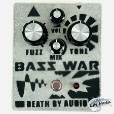 Used Death By Audio Bass War Fuzz Guitar Effects Pedal ♫