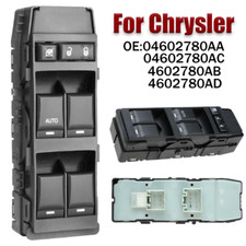 Interruptor de control maestro de ventana de auto ABS 04602780AA para Chrysler para Jeep para Dodge