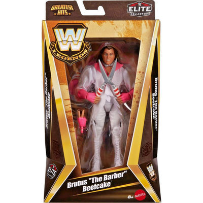 WWE Legends Elite Collection BRUTUS THE BARBER BEEFCAKE Action