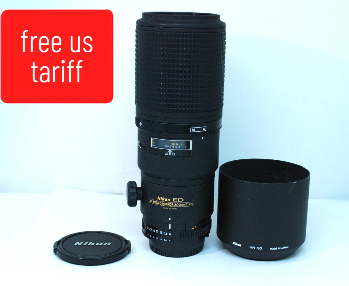 Nikon Micro Nikkor 200mm F4 for sale | eBay