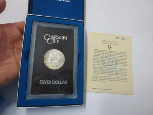 1884-CC GSA Morgan Dollar BU w/ Box & COA