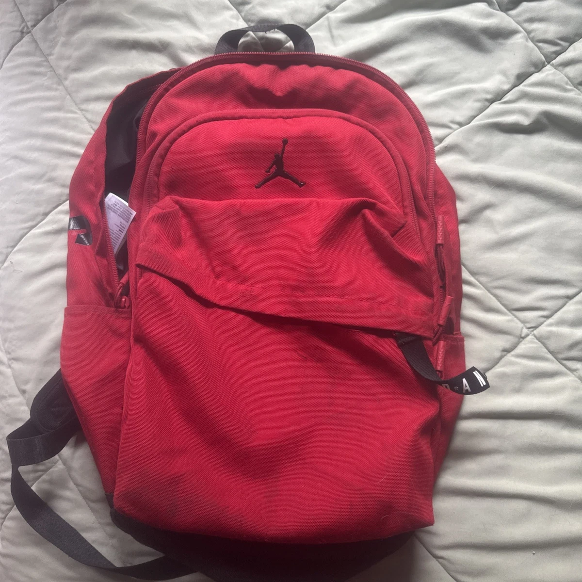 Red Jordan Backpacks for Men for sale | eBay