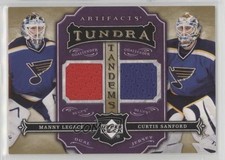 2007 Artifacts Tundra Tandems Metallic Purple Curtis Sanford Manny Legace 0u7i