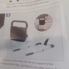 Panta Bed Rails For Elderly Adults Black Safety Rail Item 942