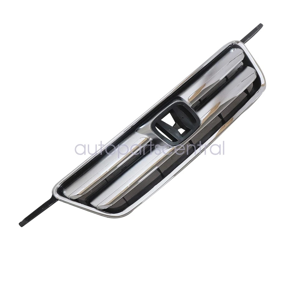 Conjunto de carcasa de rejilla compatible con Honda CR-V 2005-2006 cromo 71122S9AA01 HO1200194 Foto 4 de 4