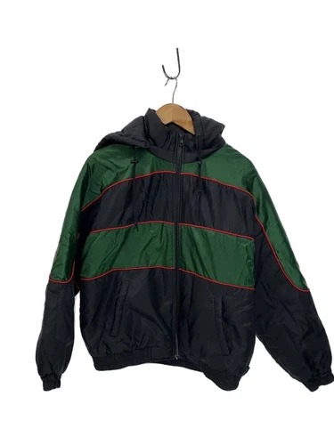 Supreme Other Veste S Nylon Noir Sport Piping Puffy Occasion