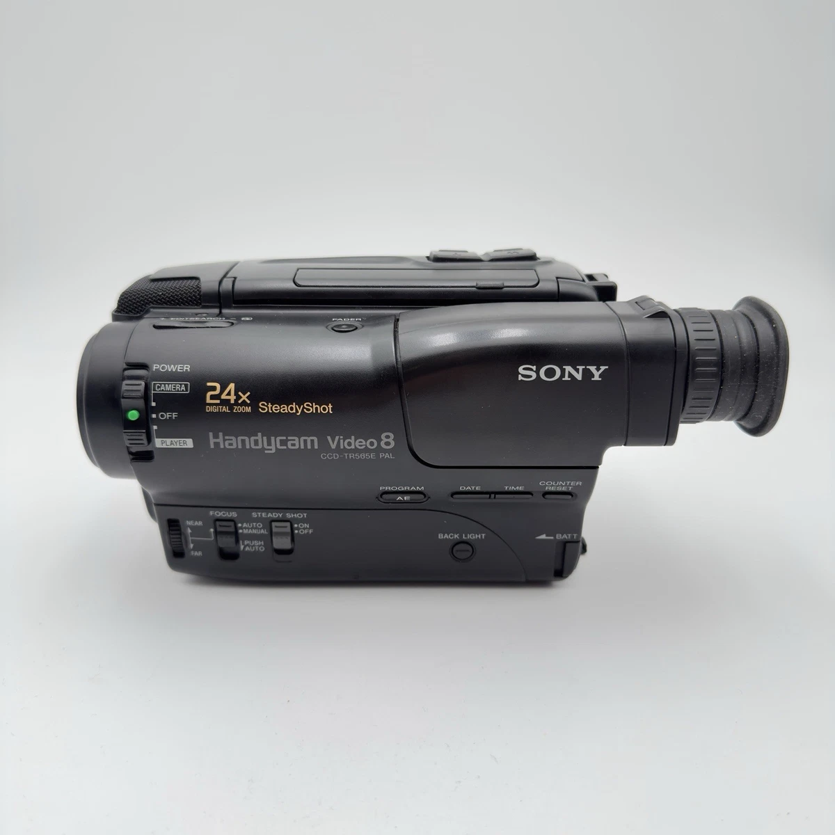 Videocámara Sony Video8 Handycam CCD-TR565E probada digitalización - sin cable