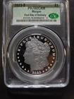 2023-S $1 Morgan Silver Dollar CAC PR 70DCAM Proof First Day Of Issue FDOI