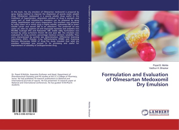 Popat B. Mohite (U. A.) | Formulation And Evaluation Of Olmesartan Medoxomil...-image