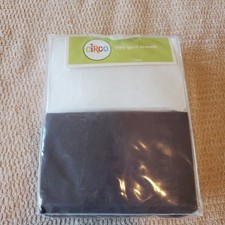 Circo Play Yard Sheets Set of 2 Gender Neutral 100 Cotton Brown/ White 28x41