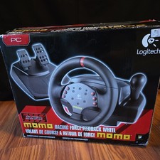 Logitech Momo Racing Force Feedback Volante, Console Pedali per PC!