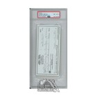 Johnny Unitas Autographed Check - PSA/DNA 8