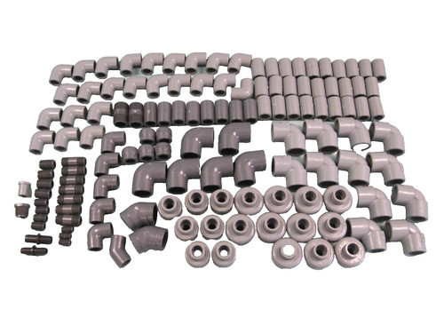 Huge Lot Schedule 80 CPVC Fittings Elbows Unions & More 1/2" 3/4" 1" NEW P23