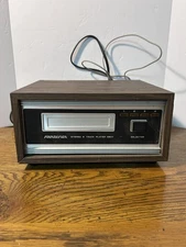 Vintage Soundesign Model 476B Stereo 8 Track Player Deck Wood Grain Tested Works