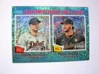 2025 ERA Leaders 2026 Topps Heritage Aqua Sparkle Parallel Card #7 Paul Skenes