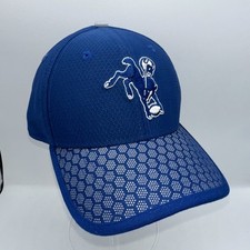 NFL New Era 39thirty Indianapolis Colts Fitted Hat Size Small/Medium Blue