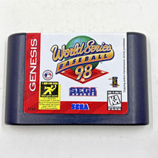 World Series Baseball 98 - Sega Genesis - Cartridge only - Tested!