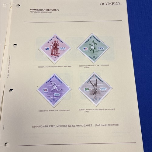 Art And The Olympics Stamp Collection - Bild 15 von 21