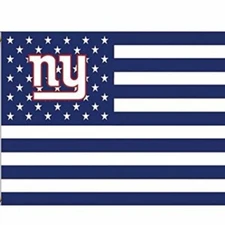 New York Giants 3x5 Foot American Flag Banner New
