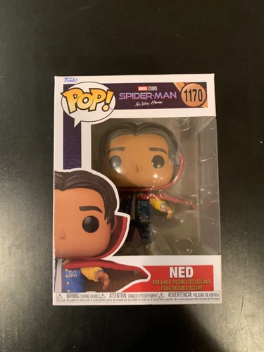 Ned Marvel Spider-Man No Way Home Funko Pop! #1170- Brand New with protector