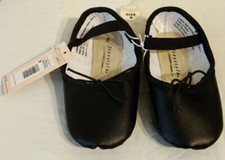 FreeStyle by Danskin Little Girls Ballet Shoes Size 9 Black
