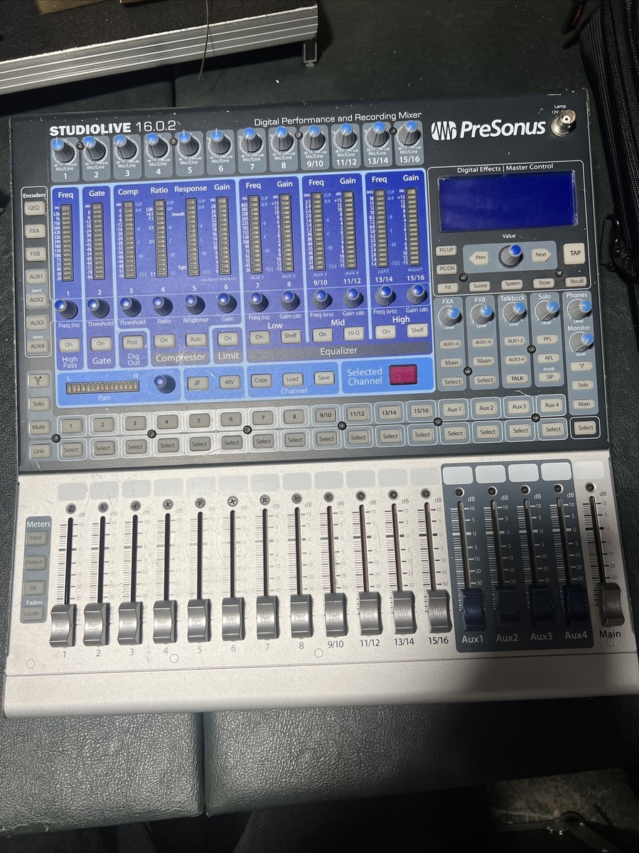 PreSonus StudioLive 16.0.2 16x2 Performance and Recording Digital