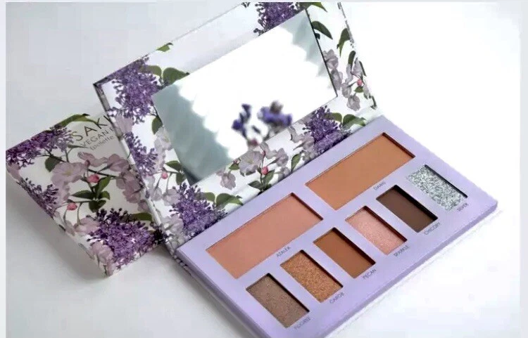 NEW!! SERAPHINE BOTANICALS Sakura + Sage Eyeshadow & Blush Palette - FULL SIZE