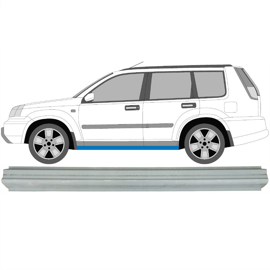 X-TRAIL T30 2001-2007 SILL REPAIR PANEL ROCKER PANEL / LEFT LH