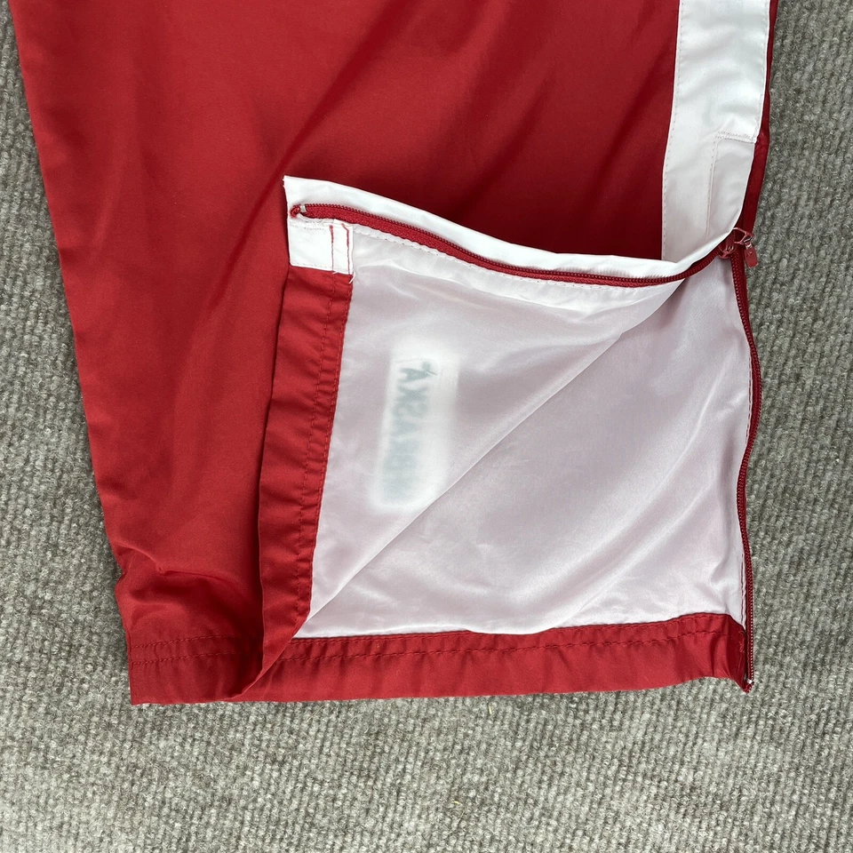 Pantalones deportivos cortavientos XL para hombre STARTER Nebraska Husker años 90 forrados de baloncesto Foto 4 de 4