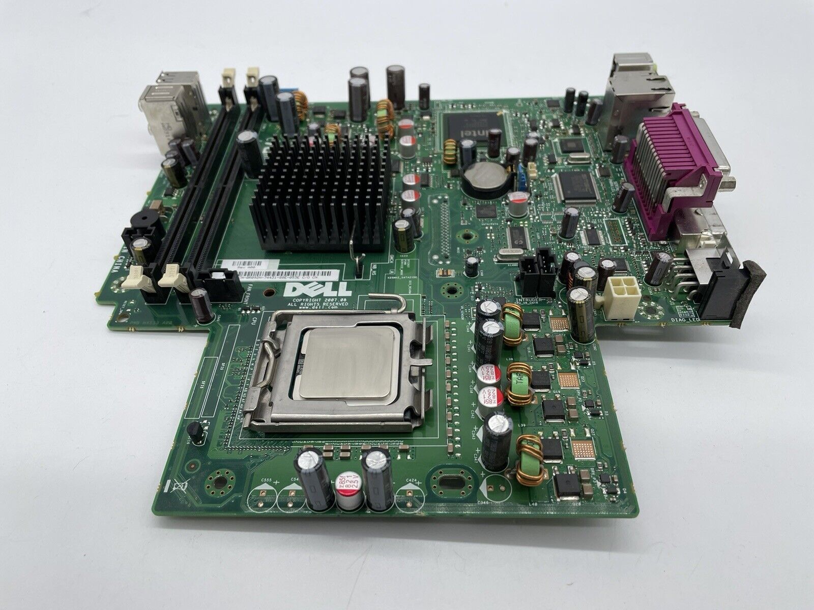 Dell Optiplex 755 USFF Ultra Small Form Factor Motherboard KL0611 R092H  With CPU