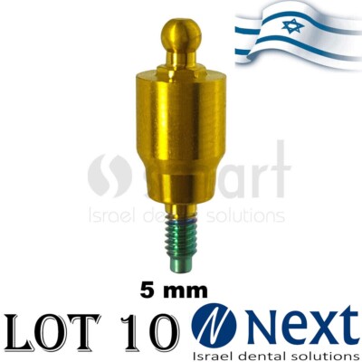 LOTx10 Ball Attachment  MIS conical V3 C1 WP Fit abutment  5 mm