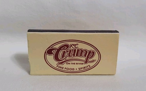 Vintage Matchbox K.C. Crump Restaurant Bar Homosassa Springs Florida Advertising