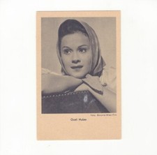 Postcard Gusti Huber / film actress