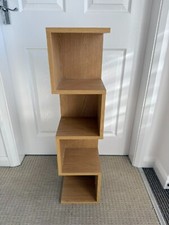 Next Opus Oak Cube Light Wood Collect Lincoln Corner Wall Hung Storage Unit Rare