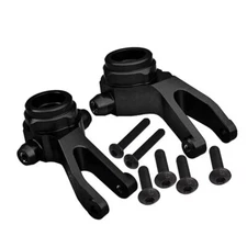 NEW GPM Alum 7075 Alloy Front Steering Block Knuckle Arms Black for