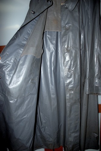 KLEPPER Kleppermantel Gummimantel Gummijacke Gummi Regen Mantel Jacke 54/L-XL - Bild 3 von 9