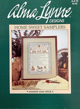 ALMA LYNNE DESIGNS #ALX-33 - HOME SWEET SAMPLERS COUNTED CROSS STITCH