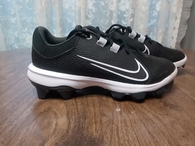 New Women's Nike Hyperdiamond 4 Pro MCS Black White Softball Cleats DC8990-010 7