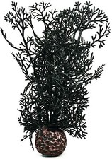 Oase Biorb Plant small Sea Fan BLACK Weighted plastic aquarium decor Bio Orb NEW