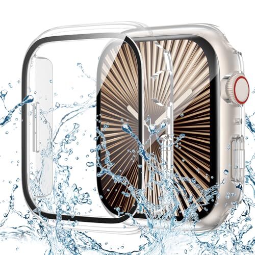 Waterproof Case for Apple Watch Series 10 Screen series 10-46mm Clear