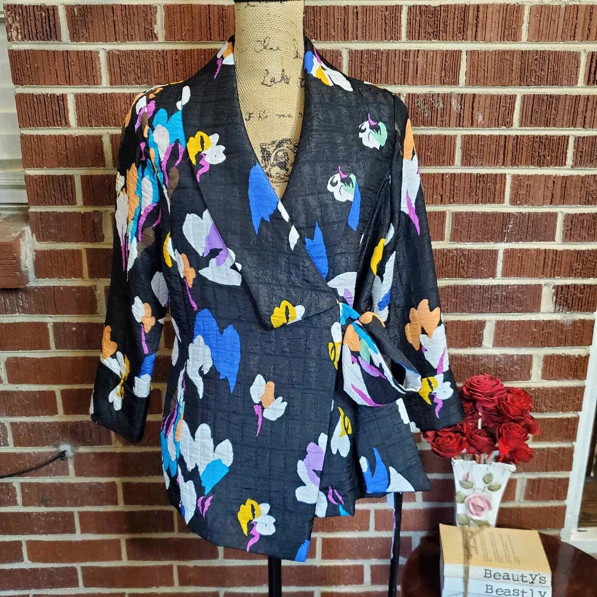 Escada floral deals jacket