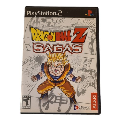 Dragon Ball Z: Sagas (Sony PlayStation 2, 2005) NO CASE