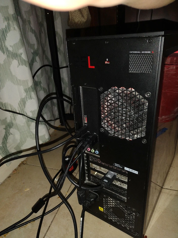 HP Omen Obelisk GTX 1060 3GB Core i7-8700 1TB HDD+256GB SSD 16GB RAM Desktop PC - Image 3 of 3