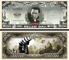 Dracula Dollar Bill US! Bela Lugosi Tod Browning Horror Cinema Vampire 1931