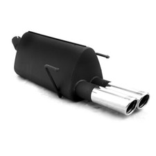 Ulter Sportauspuff 2 x 70mm eingerollt - Opel Zafira B ab BJ. 05 1.6l bis 1.8l u