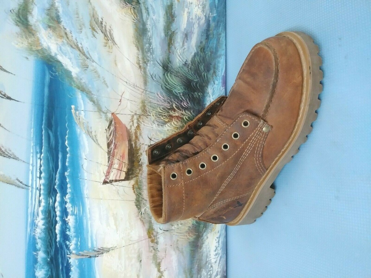 American Eagle Mens Brown Leather Chukka Ankle‎ Lace Up Shoe Size 13 2401-207 American Eagle Boys main image 4