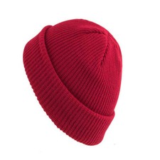 NEW Beanie Cap Plain Mens Womens Cosy For Winter Warm Hat UK