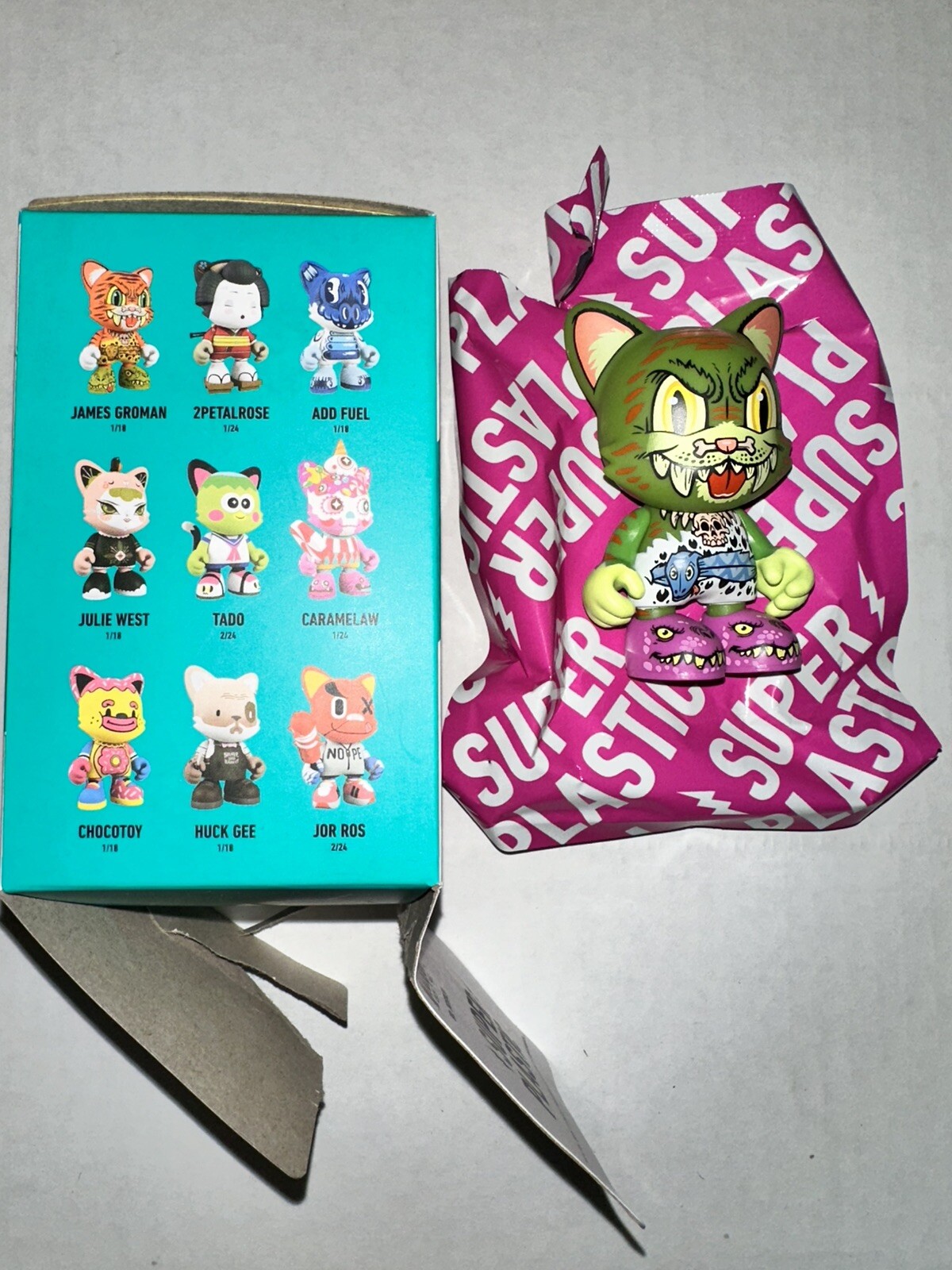 Superplastic Series 2 Janky Smiley Don Green Chase by James Groman Open Box  