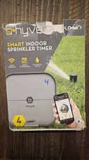 Orbit 57915 4-Zone Gray B-Hyve Smart Wi-Fi Indoor Sprinkler Timer READParts Only