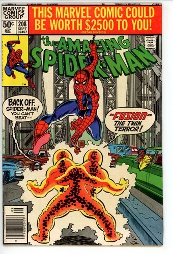 Amazing Spider-Man #208 1980 Marvel Comics VF Comic Book Newsstand